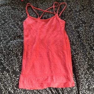 Aeropostale coral/pink tank top